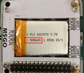 M5Stack M5GO/FIRE Battery Bottom Base with 500mAh Battery