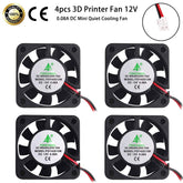 3D Printer Cooling Fan 12V 0.08A DC