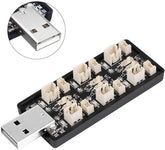 1S LiPo Battery USB Charger 3.7V/4.20V 6 Channel 1S LiPo Charger Tiny Whoop Blade