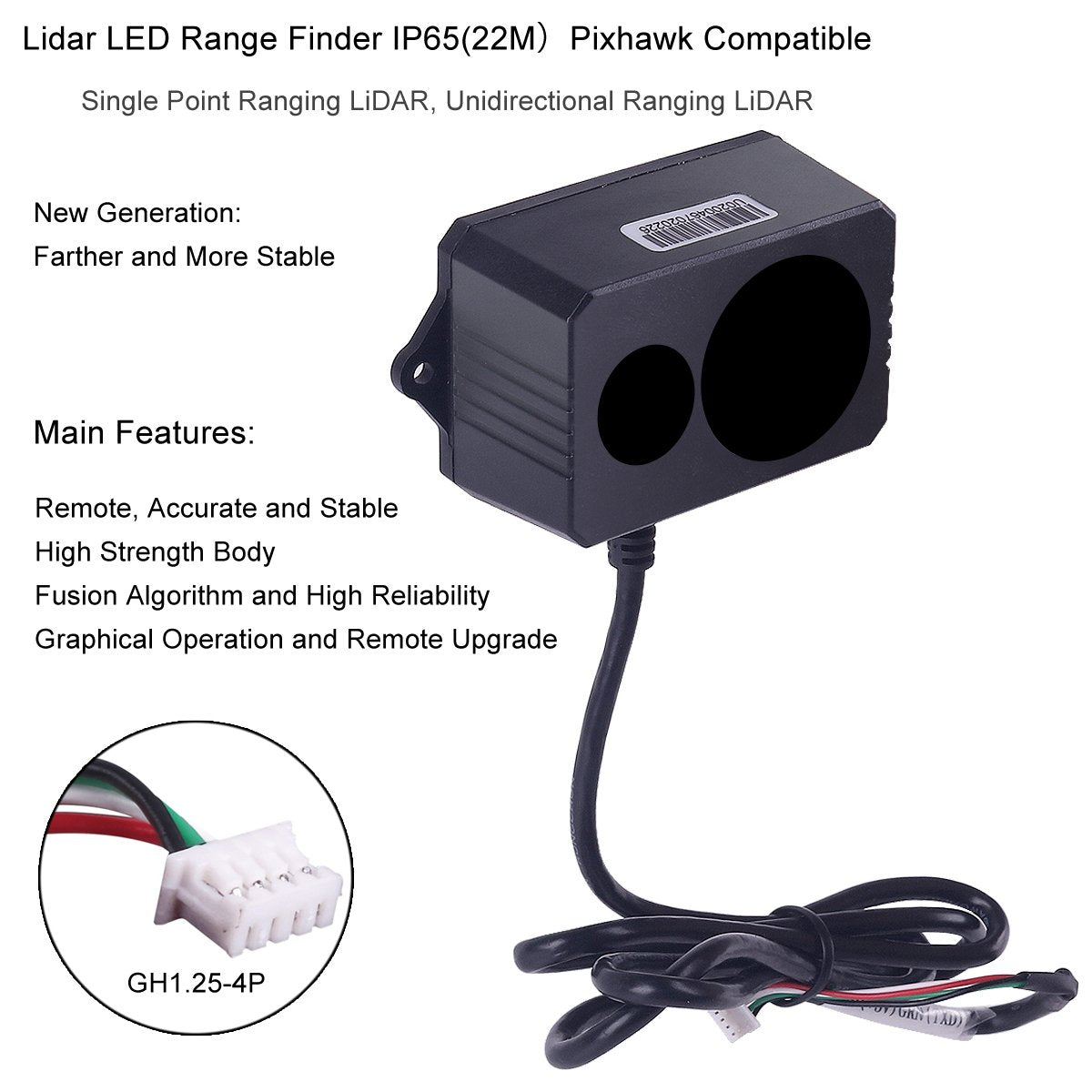 Tol Genre strottenhoofd Distance Sensor Lidar Laser Range Finder Module Single-Point Micro Dis –  MakerFocus