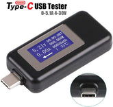 Type-C USB Tester Voltmeter Meter and Current Tester 0-5.1A 4-30V USB Power Meter