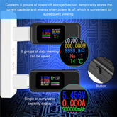 USB Tester Voltage and Current Tester 5.1A 30V Voltmeter Meter Current Meter