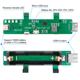 Raspberry Pi 4B UPS 18650 Power Supply Board DSTIKE 18650 Pi Partner V3 with 5V Input Micro USB