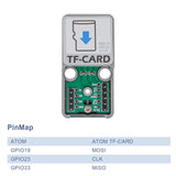 TF Card Memory Card 16GB Reader Module Kit M5Stack Self Elastic Slot Support FAT/FAT32 Format