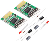 2pcs Bluetooth Receiver Board 5V Wireless Stereo Music Module 4.0 Audio