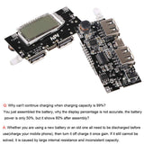 MakerFocus 4pcs Dual USB 5V 1A 2.1A 18650 Battery Charger PCB Module Board For DIY Power Bank