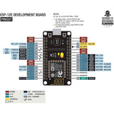 ESP8266 NodeMCU LUA CP2102 ESP-12F WiFi Internet Development Board Serial for Arduino