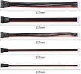 Innovateking 5PCS JST-XH 2S 3S 4S 5S 6S LiPo Battery Balance Charger Extension Cable