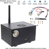 NVIDIA Jetson Nano Metal Case Enclosure with Power and Reset Control Switch
