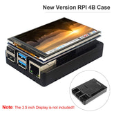 MakerFocus Raspberry Pi 4B Aluminum Alloy Mental Case with Thermal Conductive Adhesive