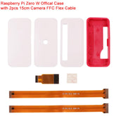 Raspberry Pi Zero W Official Case New with 2pcs 15cm Camera FFC Flex Cable