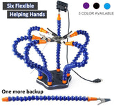 Makerfocus Crazepony Soldering Station Tool with 7pcs Helping Hands Third Pana Hand