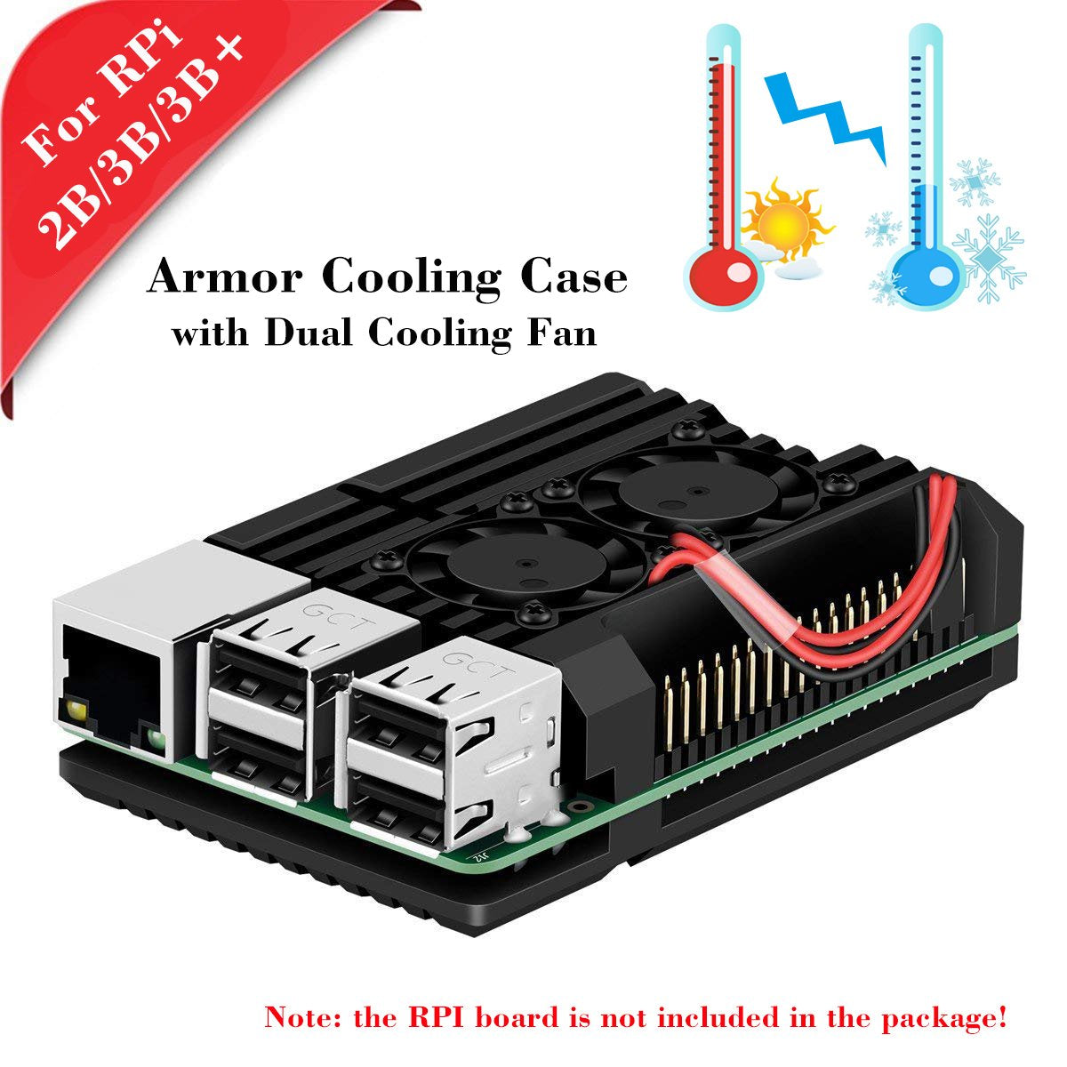 Raspberry pi 3 B Heatsink Koellichaam 2 Stuks Al... – Vicedeal Raspberry pi 3 B Heatsink Koellichaam 2 Stuks Al... – Vicedeal