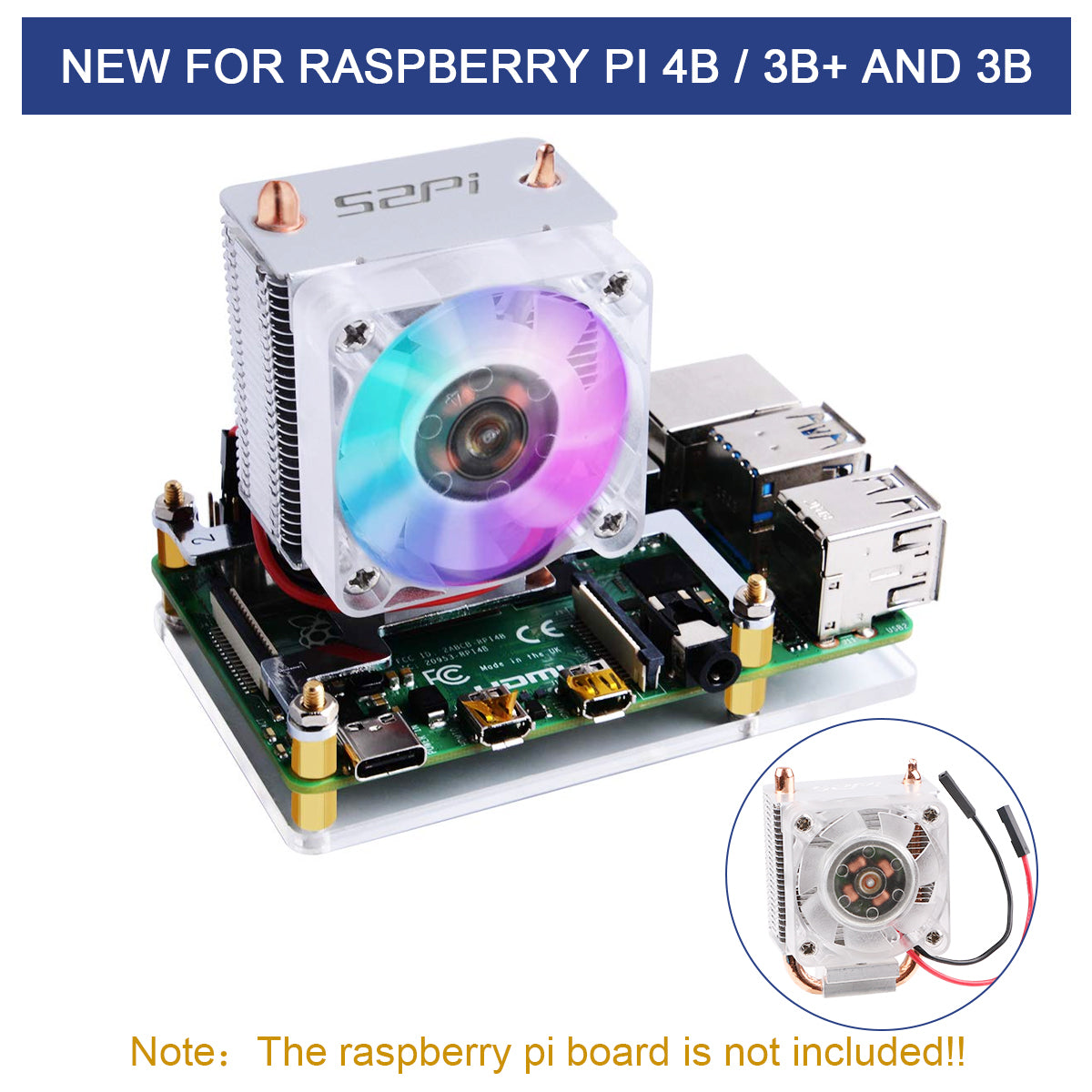 Raspberry Pi ARM Microcomputer Motherboard Windows 10 inux RasPi RPI ...