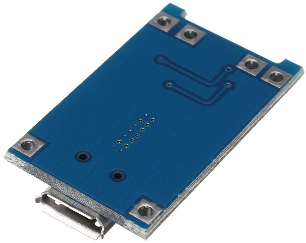 Microscale Charging Module Charging Module with Battery Protection 18650 BMS 5V Micro USB 1A 1865 ...
