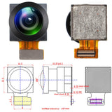 MakerFocus Raspberry Pi Camera Board V2 Wide Angle 160 Degree FoV Supporting Video Record