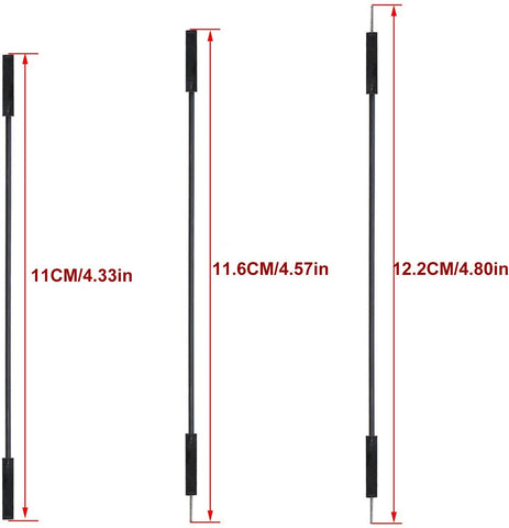 MakerFocus 150Pcs 10CM Multicolored Dupont Wire Male to Female+Male to Male+Female to Female