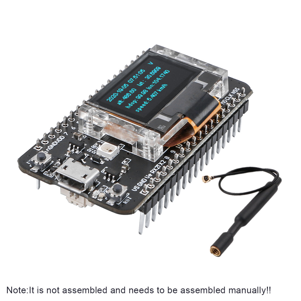 LoRa GPS Module LoRaWAN 868 915mHz Development Board Antenna for