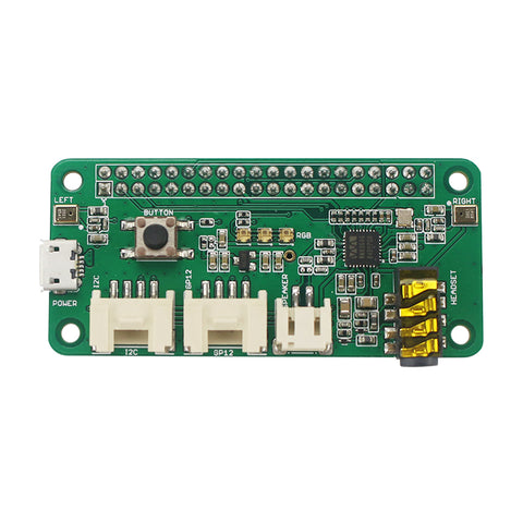 Raspberry Pi 3B Respeaker Intelligent Voice Module Dual Microphone Expansion Board Suitable For Raspberry Pi 3B+/3B/zero