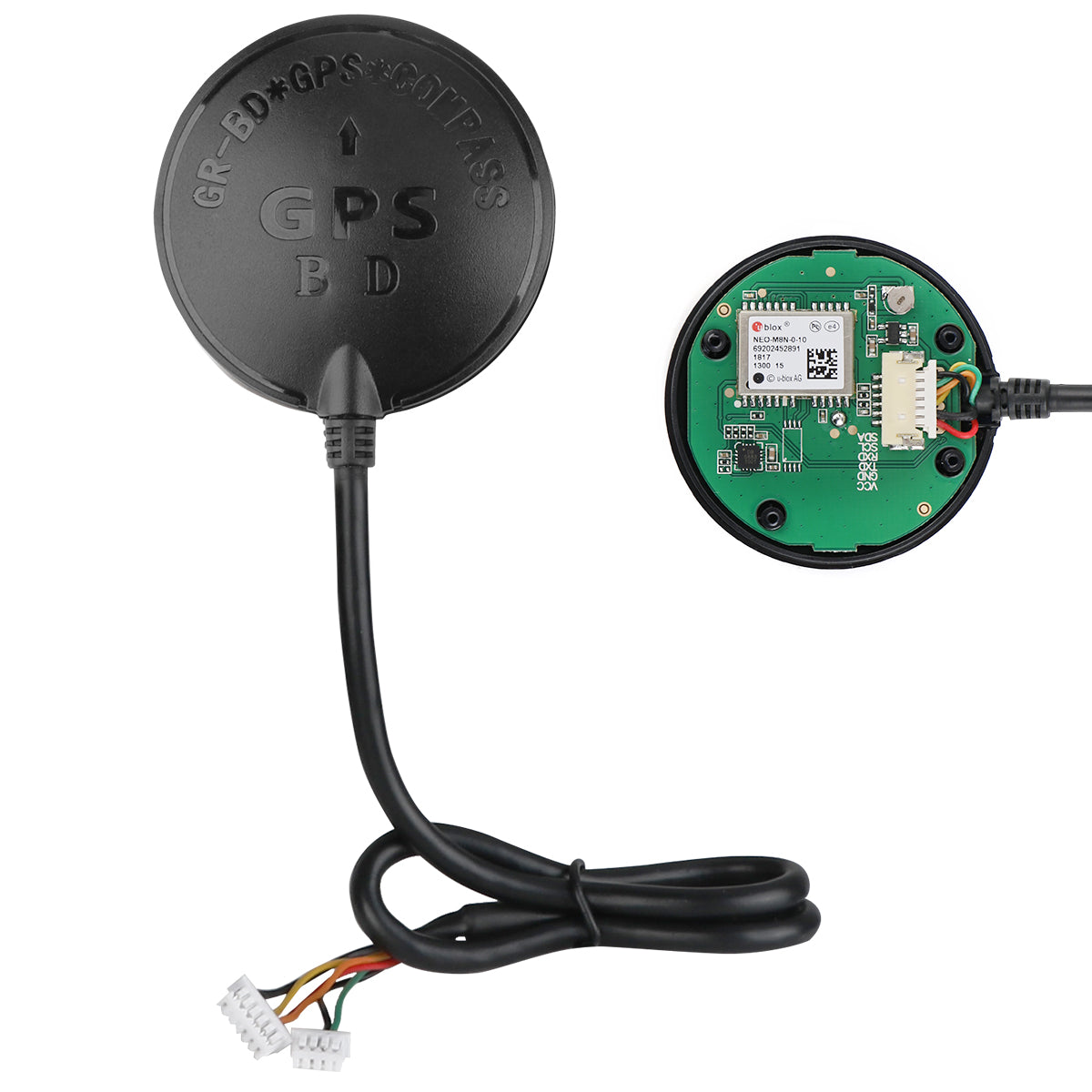 GPS Module GPS NEO-M8N BDS Compass Module(3 in 1) Drone Microcontrolle ...