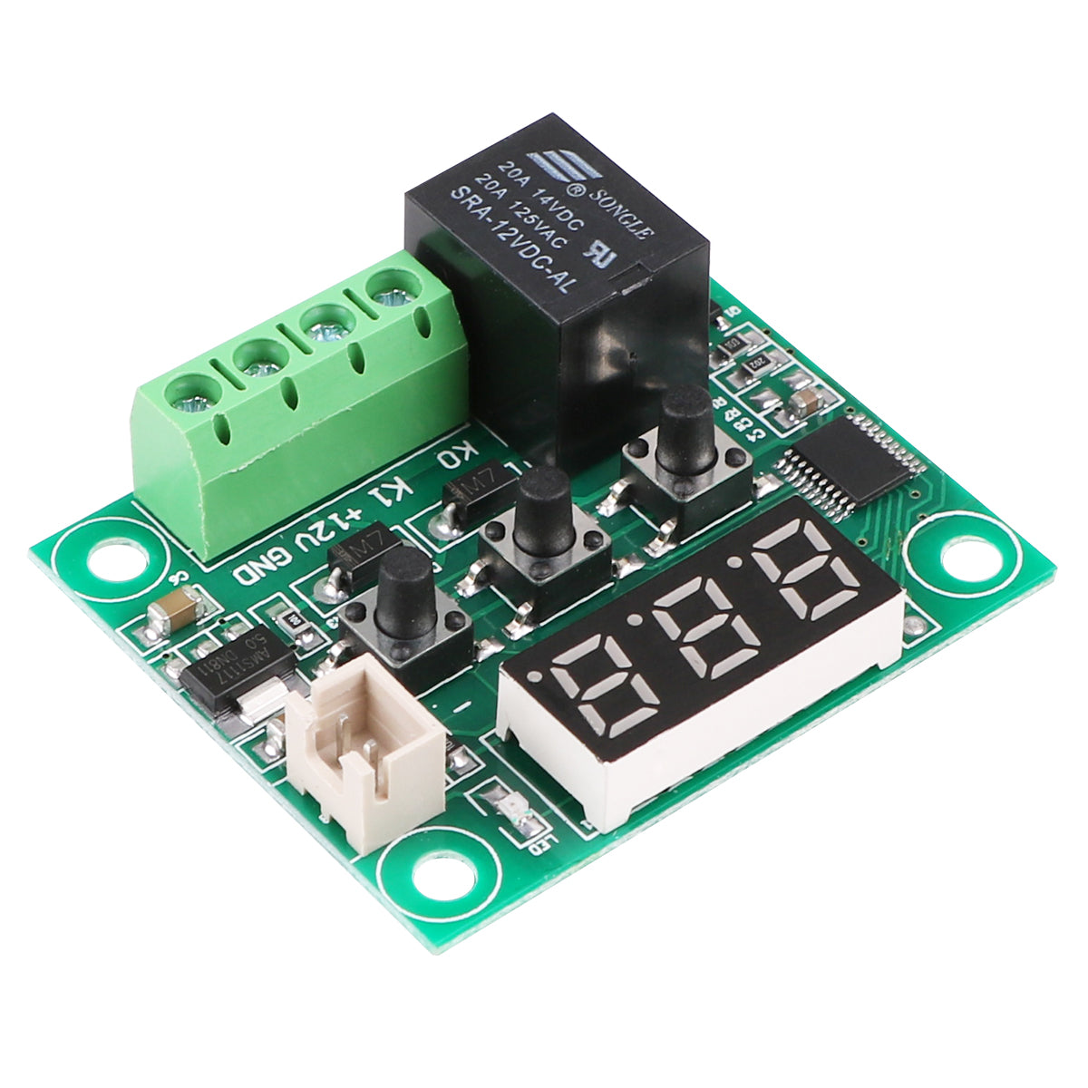 W1209 12V DC Digital Temperature Controller Module (Pack of 4) – MakerFocus