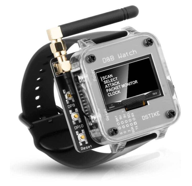 Wireless Debugging Controller WiFi Test Tool & Bad USB ESP8266 WiFi Deauther Watch V4 Built in 1000m ...