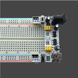 MakerFocus 2Pcs 2 Channel 5V/3.3V Breadboard Power Supply Module for Arduino