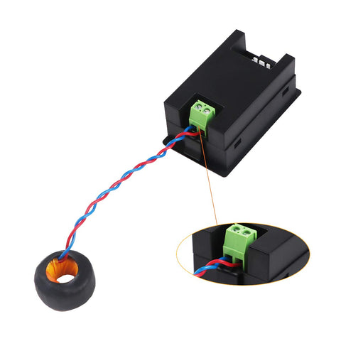 MakerFocus 2pcs Digital AC Voltage Meter 0.39inch AC100V~300V/0.00~50A