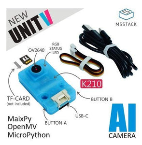 AI Camera Module Video Recorder Programmable Camera M5stack Unit-V Webcam OV2640 2 Megapixel 16M