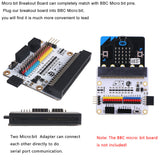 Micro bit Breakout Board Solve Power Supply Matters Completely Match with BBC Micro bit Pins