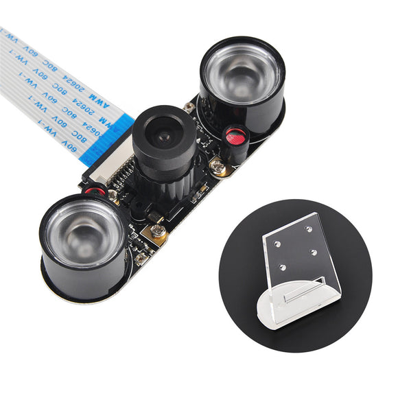 Vision Via Pi Camera Module Raspberry Pi Camera Night Vision Camera Adjustable-Focus Module 5MP OV ...