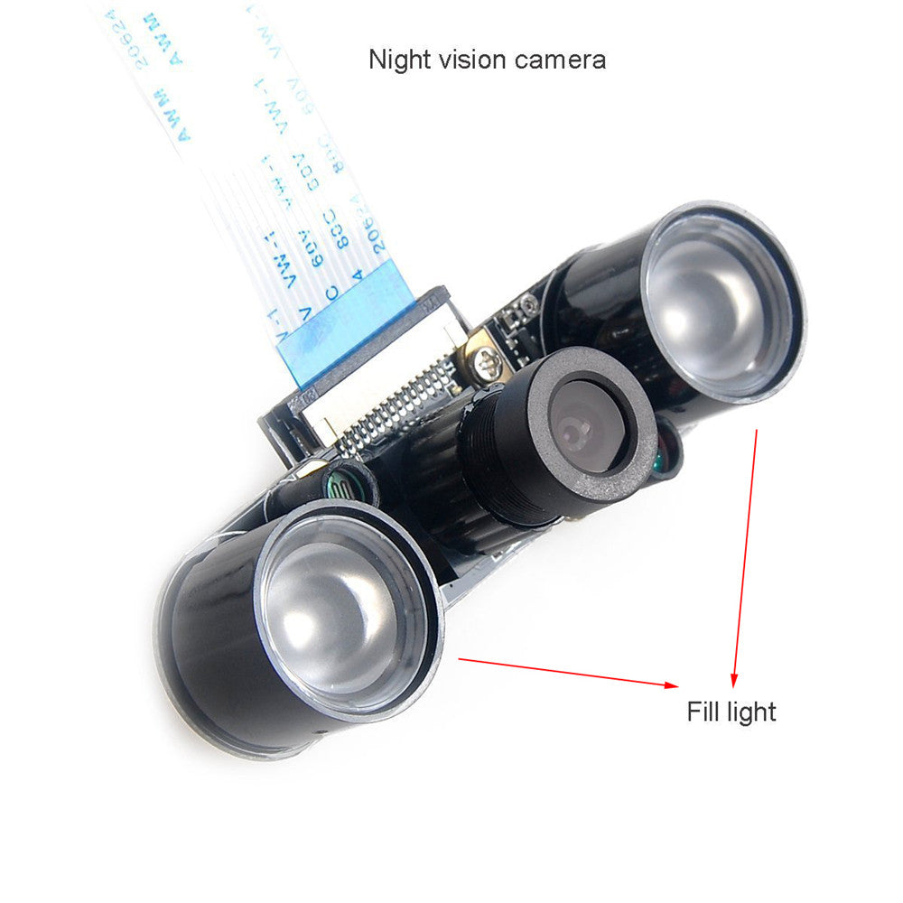 Raspberry Pi Camera Night Vision Camera Adjustable-Focus Module 5MP OV ...