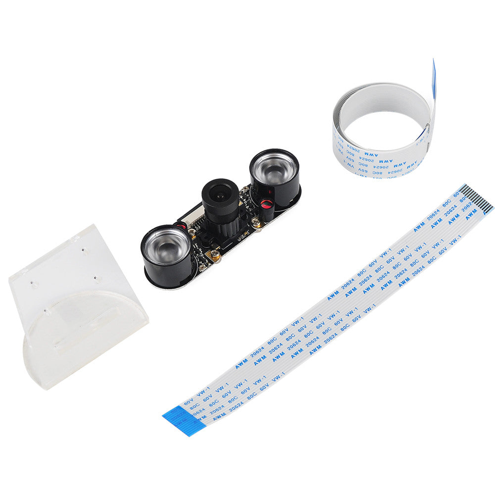 Vision Via Pi Camera Module Raspberry Pi Camera Night Vision Camera Adjustable-Focus Module 5MP OV ...