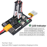 1S LiPo LiHV Charger Board with JST and Micro Losi Cable