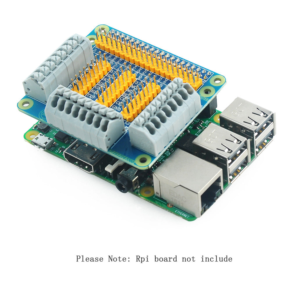 Blue Board Raspberry Pi Multifunctional GPIO Raspberry Pi Expansion Board for Raspberry Pi 2 3 ...