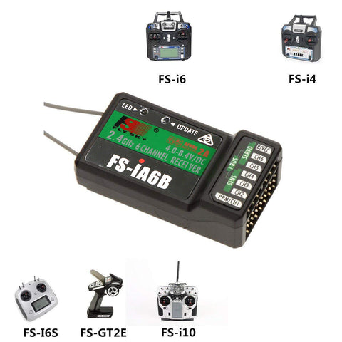 Receiver PPM Output with iBus Port 2.4GHz RC Receiver Compatible Flysky fs i6 i6S i10 i6X RC
