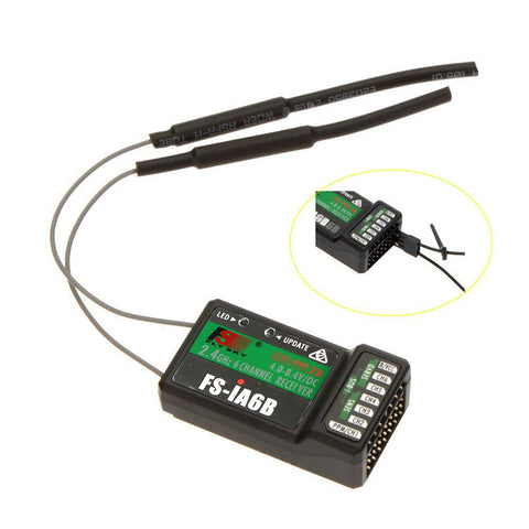 Receiver PPM Output with iBus Port 2.4GHz RC Receiver Compatible Flysky fs i6 i6S i10 i6X RC