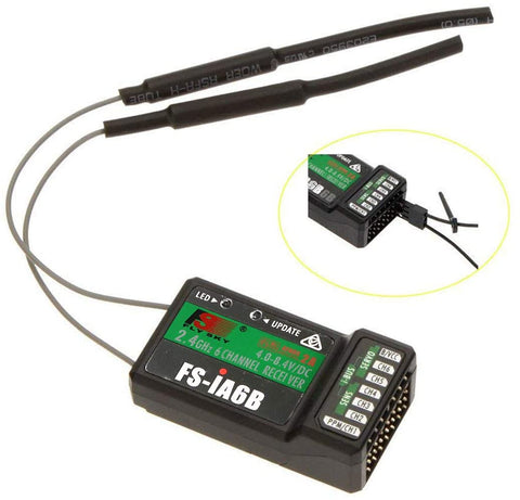 Receiver PPM Output with iBus Port 2.4GHz RC Receiver Compatible Flysky fs i6 i6S i10 i6X RC
