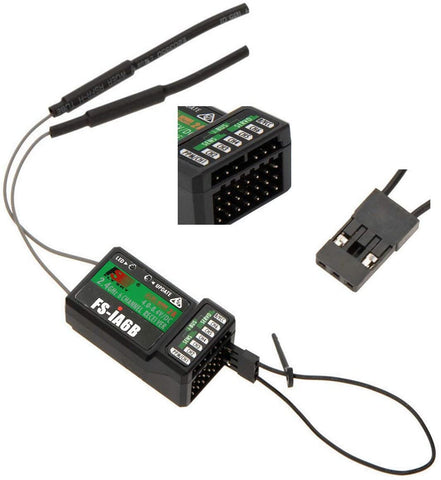 Receiver PPM Output with iBus Port 2.4GHz RC Receiver Compatible Flysky fs i6 i6S i10 i6X RC