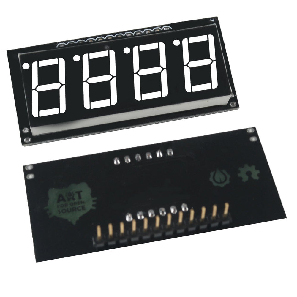 Arduino Led Display 4-Digit 7-Segment Module – MakerFocus
