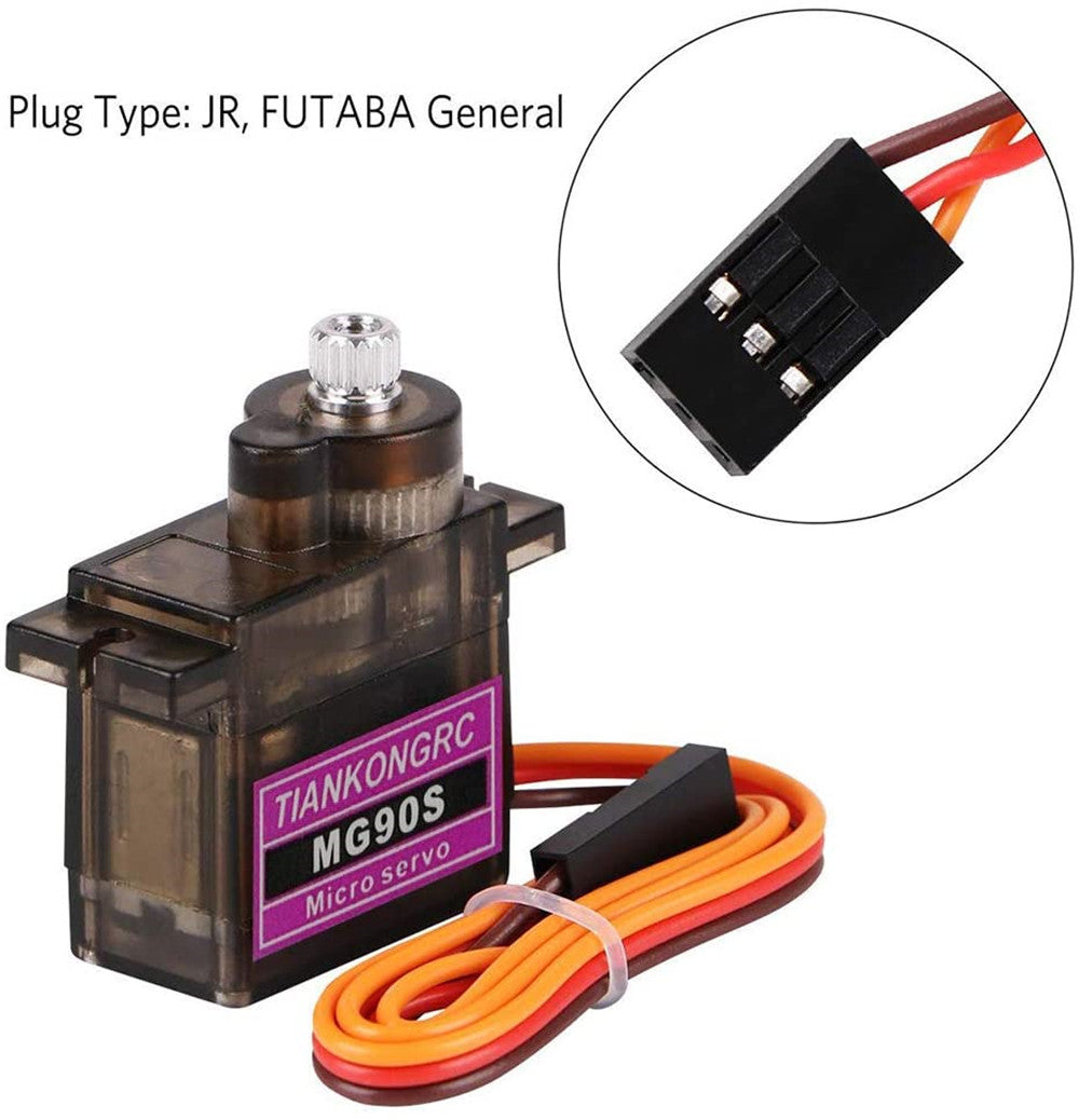 Servomotori Micro Binghe - 6 Pezzi Con Ingranaggi Metallici Per Arduino - Foto 11