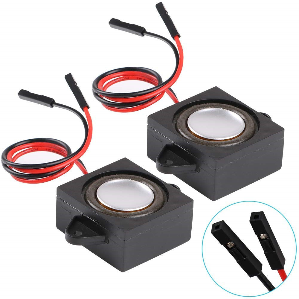 2pcs Arduino Speaker 3 Watt 8 Ohm Single Cavity Mini Speaker Full-range Cavity Mobile Portable