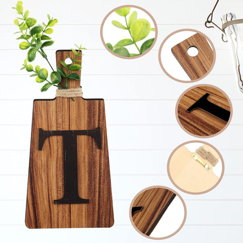 Eat Sign Kitchen Wall Decor - MakerFocus Rustic Farmhouse Decor Hanging Wooden Letters Country Wall Art Decorative Eat Letters for Home or Dining Room Decoration