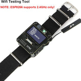 WiFi Test Tool ESP8266 Development Board  Deauther  Watch DSTIKE NodeMCU  Built in 500mAh Battery