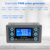 PWM Signal Generator Pulse Square Wave Rectangular Adjustable Signal Generator Dual  for Robot Arm