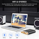 Bluetooth Amplifier 5.0 Mini Hifi Stereo 2.0 TPA3116D2 2X100W Audio AMP Class D Digital Power