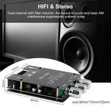 Bluetooth Amplifier Board 5.0 TPA3116D2 2X50W Hifi Stereo Audio Amplifier Digital Power Amp