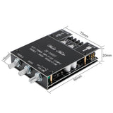 Bluetooth Amplifier Board Hifi Stereo 2.0 TPA3116D2 2X100W Audio Amplifier Module