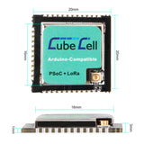 SX1262 Lora Module 868 915 MHZ LoRaWAN IoT Module ASR6502 MCU 128KB Flash for Arduino