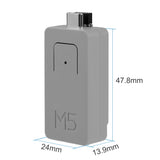 External Rechargeable Lithium Battery 190mAh Portable Power IP5303 Chip Atom TailBat for M5Stack